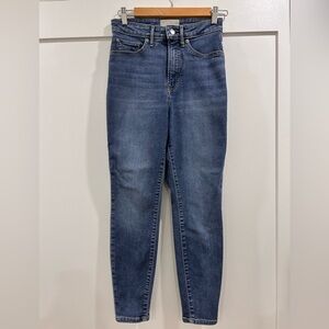 Everlane curvy way high skinny jean cropped size 28